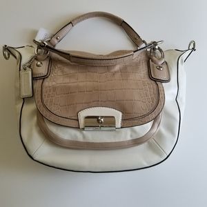 Coach Kristin Spectator Leather Round Satchel